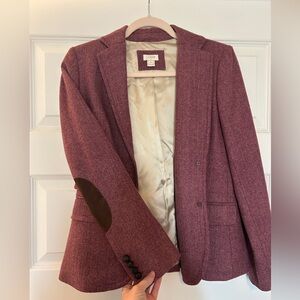 J Crew Elbow Pad Blazer Work Attire